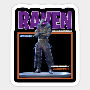 raven Sticker